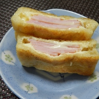 ハムチー焼きおあげ